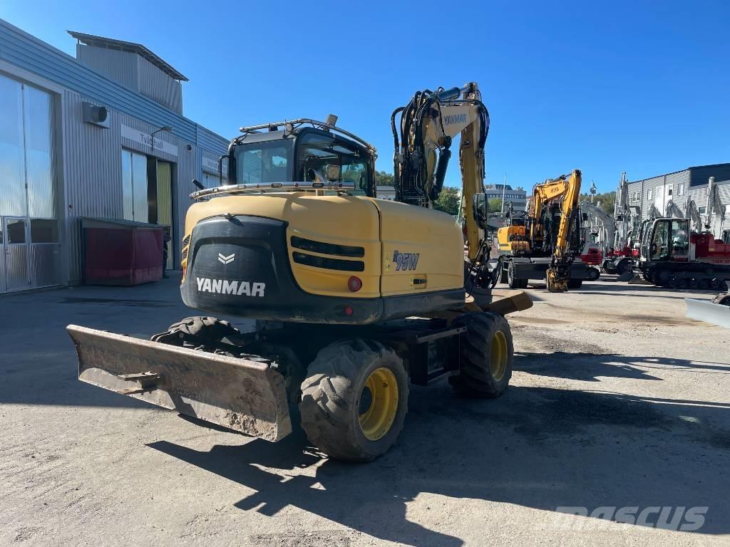 Yanmar B 95 W Bageri točkaši