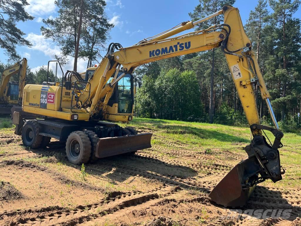 Komatsu PW 160-7 Bageri točkaši