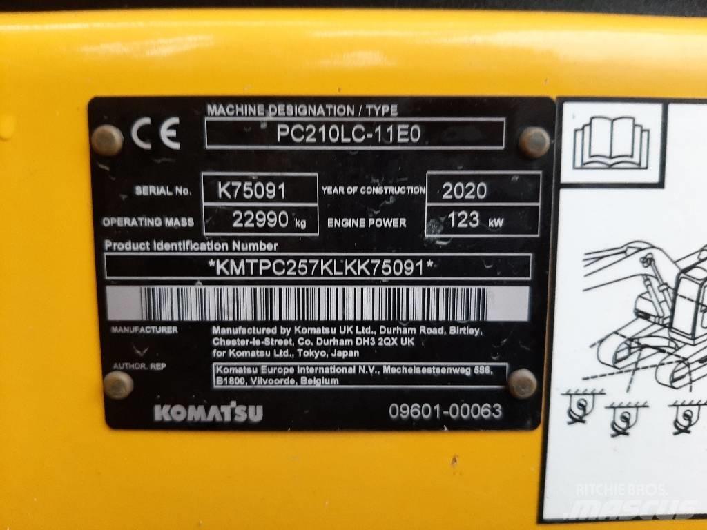 Komatsu PC 210 LC-11 Bageri guseničari