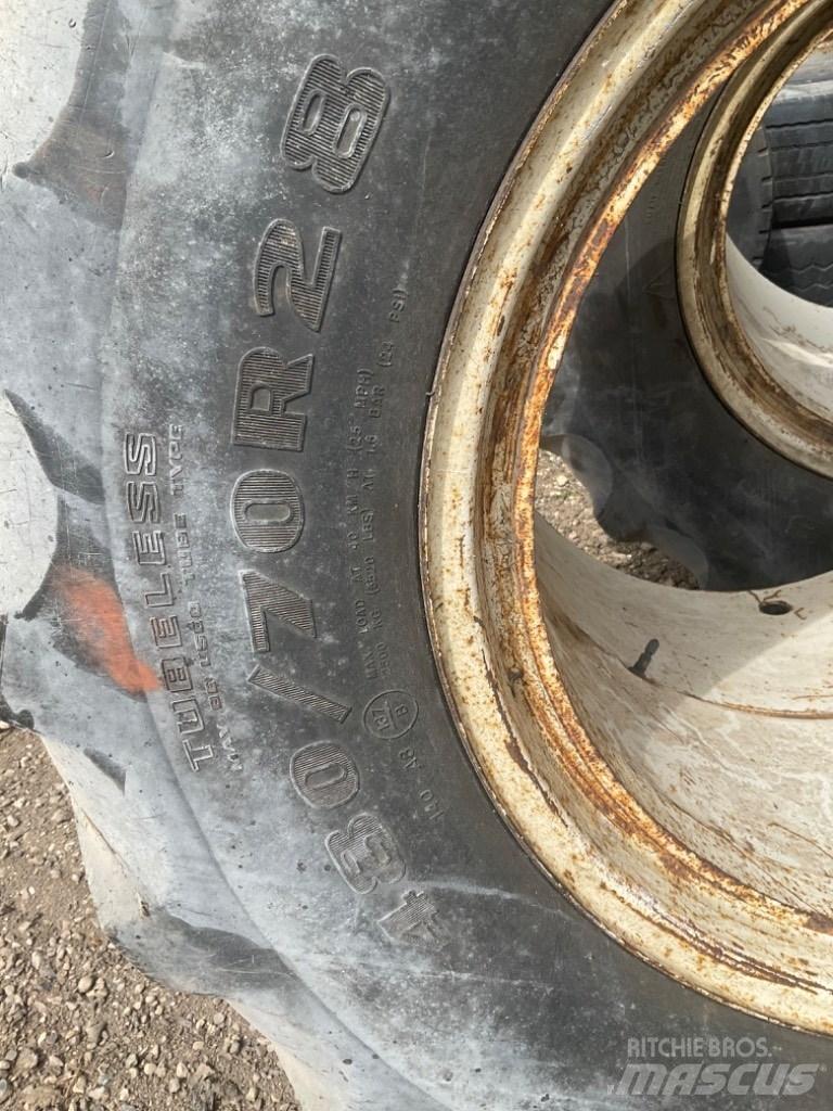 Datho Tvillinghjul Gume, točkovi i felne