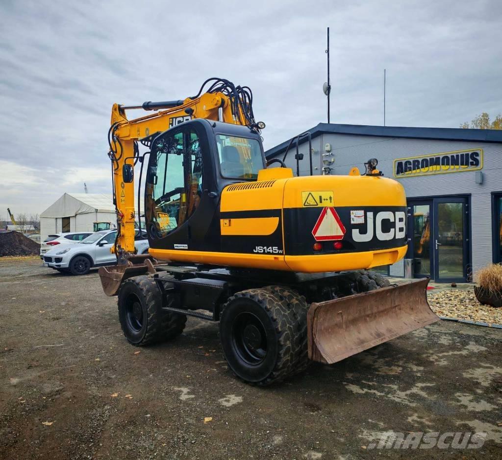 JCB JS 145 W Bageri točkaši