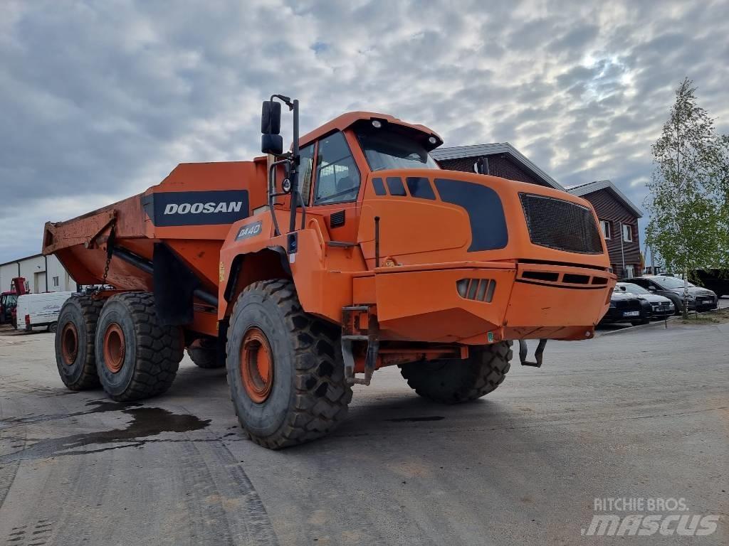 Doosan DA 40 6x6 Zglobni damperi
