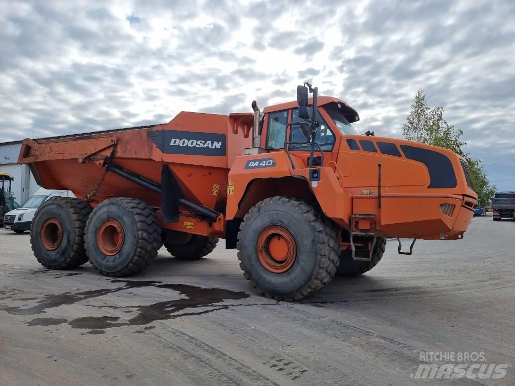 Doosan DA 40 6x6 Zglobni damperi