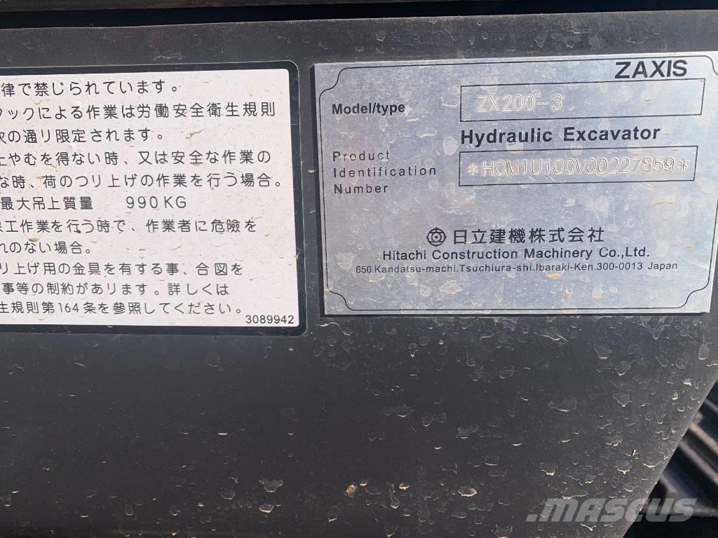 Hitachi Zaxis 200 LC Bageri guseničari