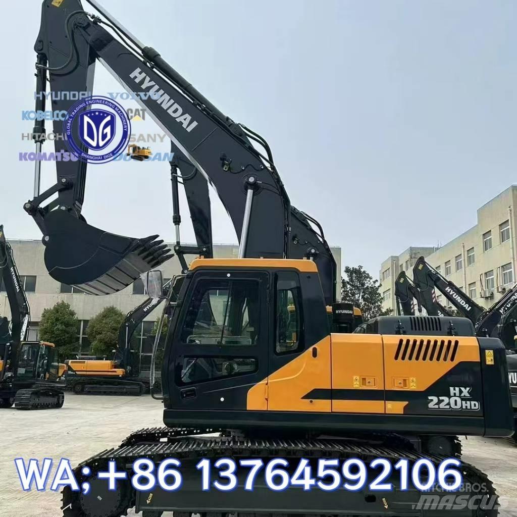 Hyundai HX 220 Bageri guseničari