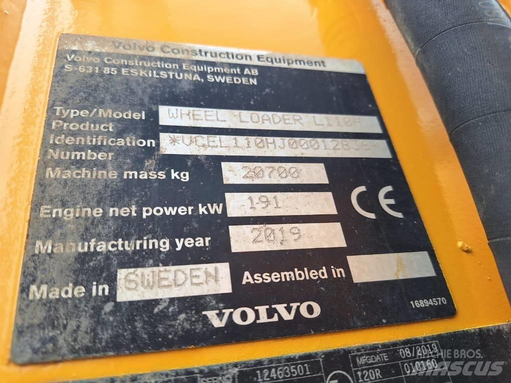 Volvo L110H VAAKA, YM Utovarivači na točkove
