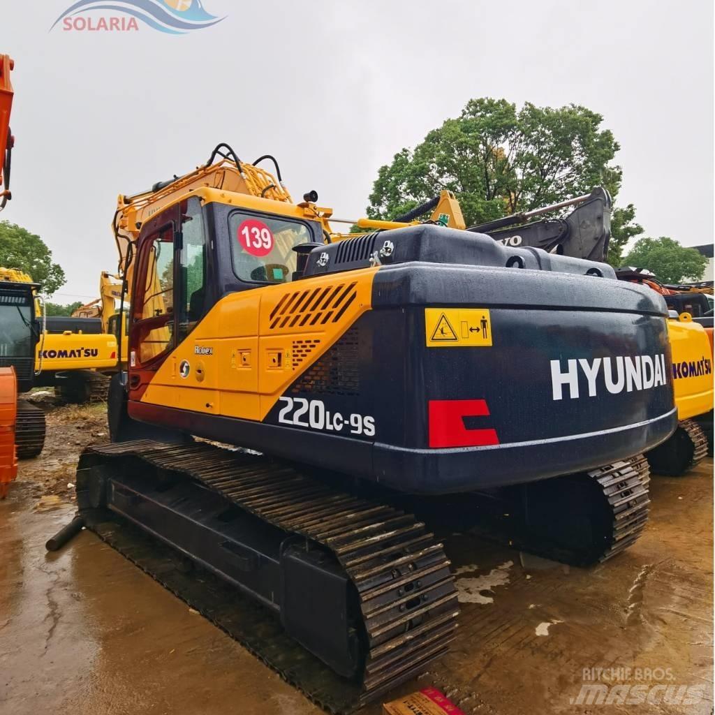 Hyundai R220LC-9S Bageri točkaši