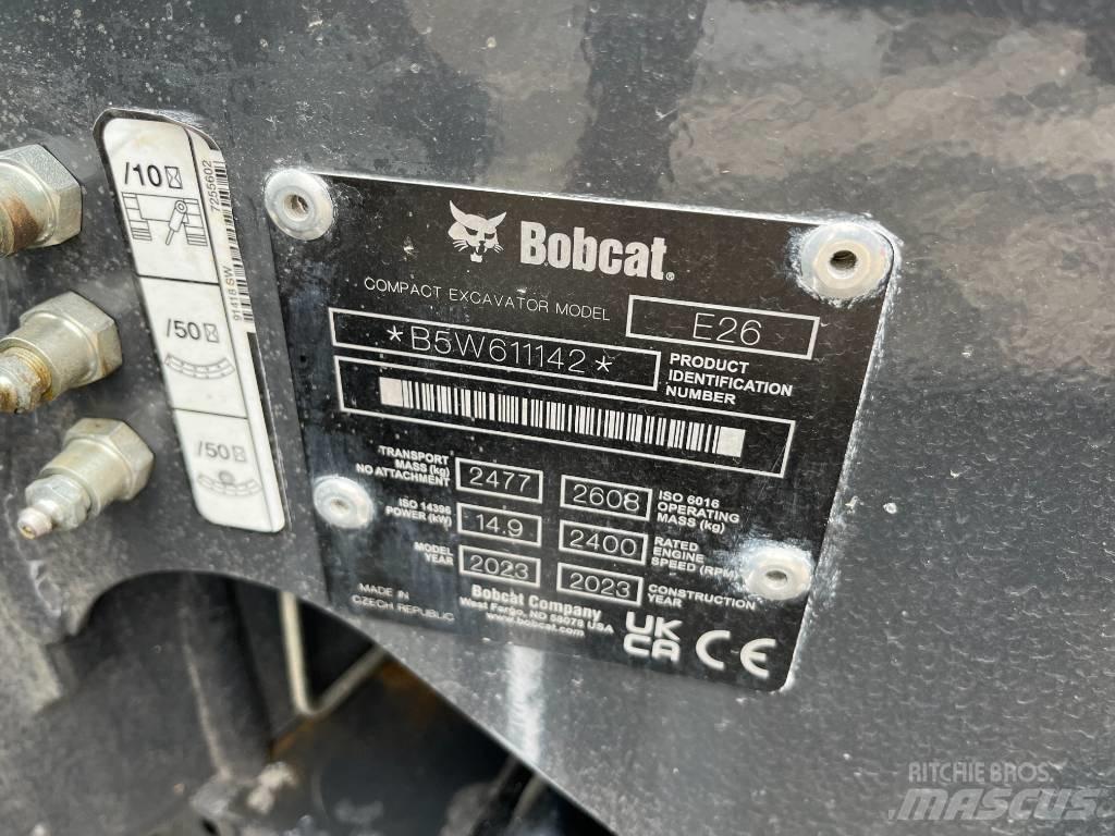 Bobcat E 26 Mini bageri < 7t