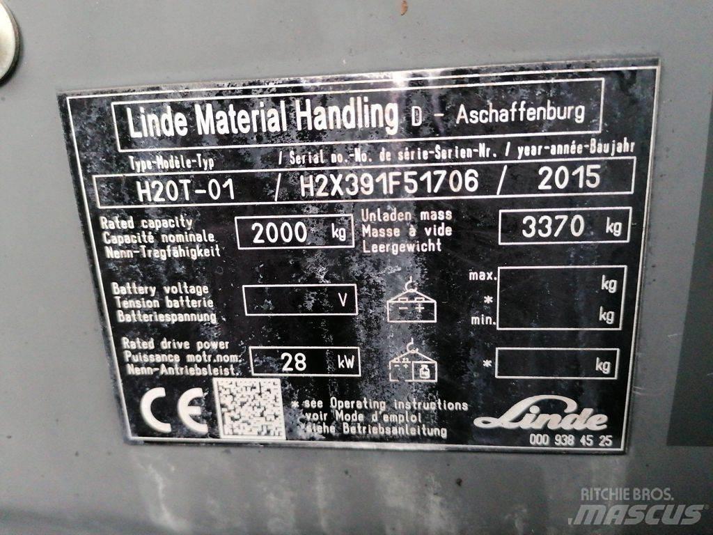 Linde H20T-01 Plinski viljuškari