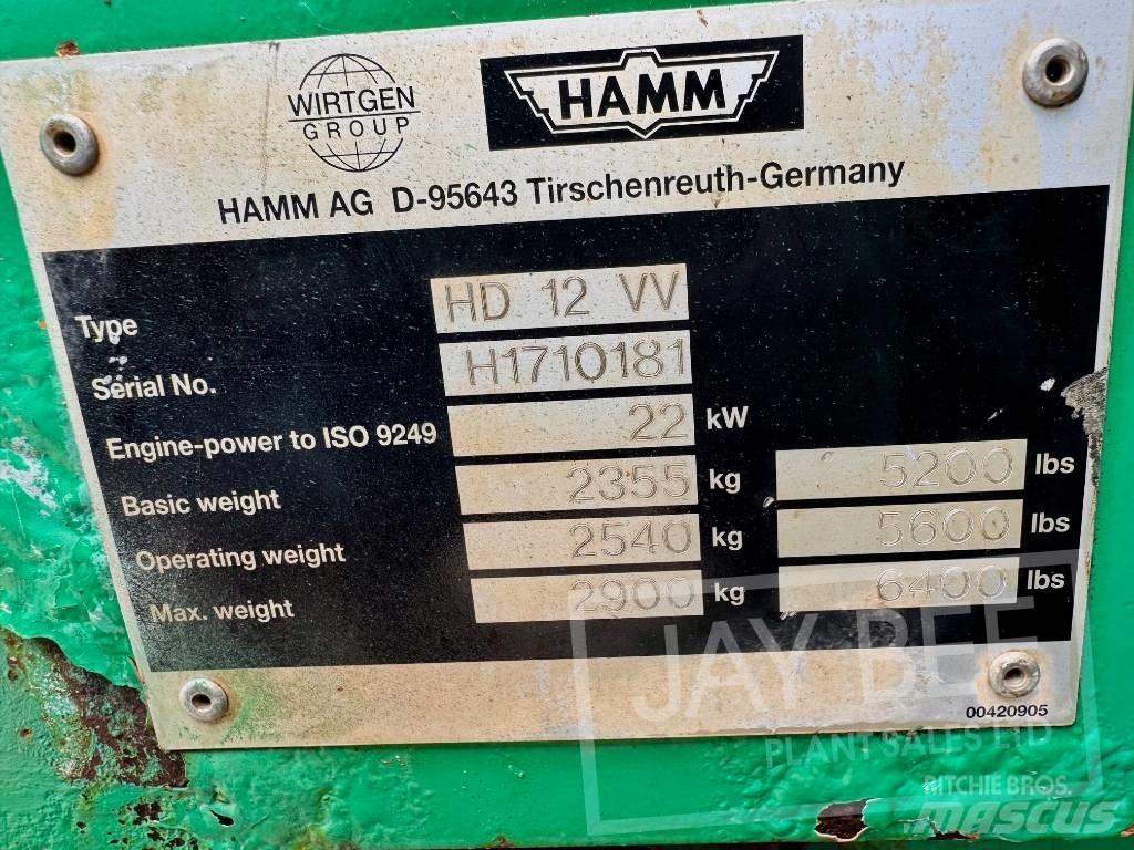 Hamm HD 12 Valjci sa duplim bubnjem