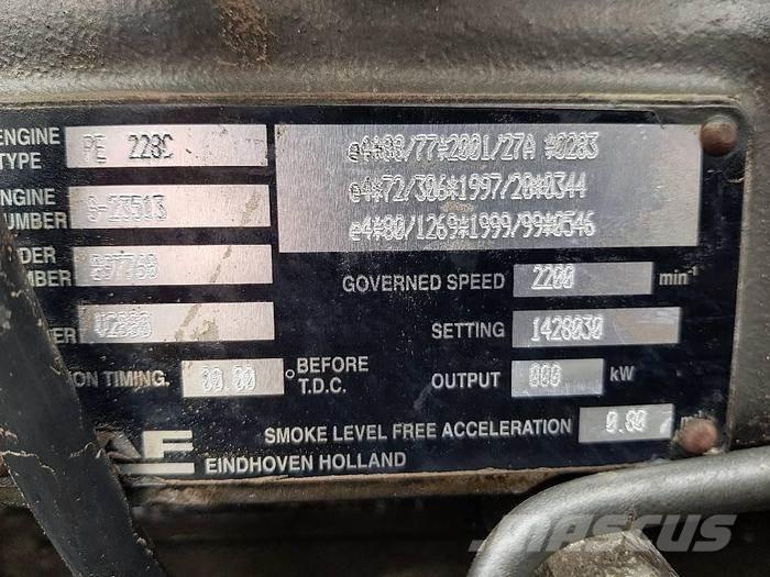  Engines PE228C Ostale kargo komponente