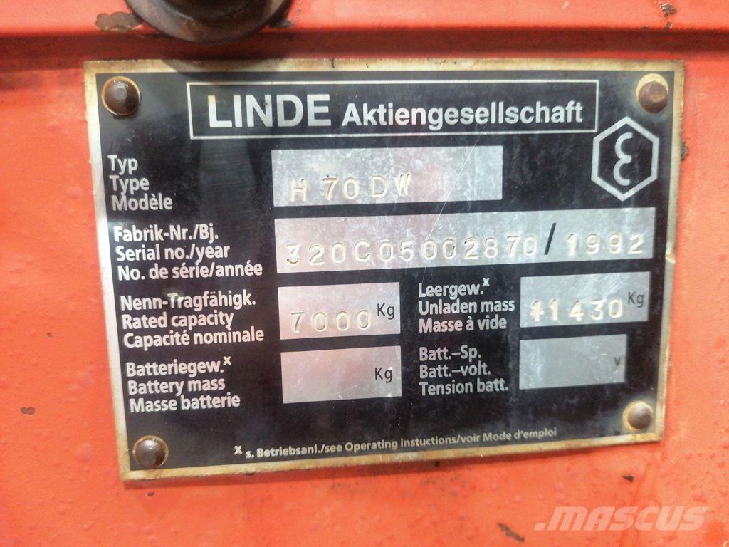Linde H70DW Dizelski viljuškari