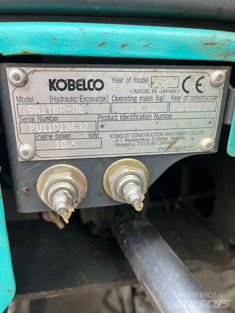 Kobelco SK 17 SR-3E Mini bageri < 7t
