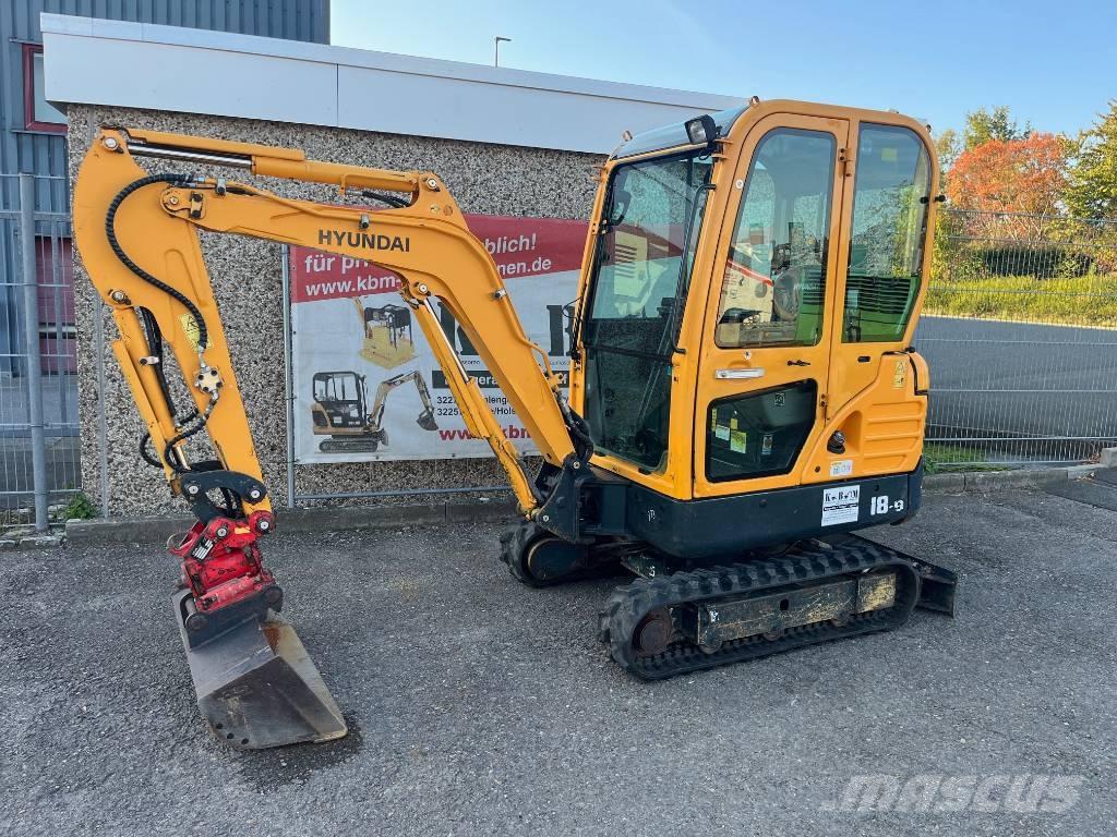 Hyundai R18-9 Mini bageri < 7t