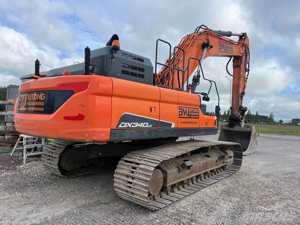 Doosan DX 340 LC-5 Bageri guseničari