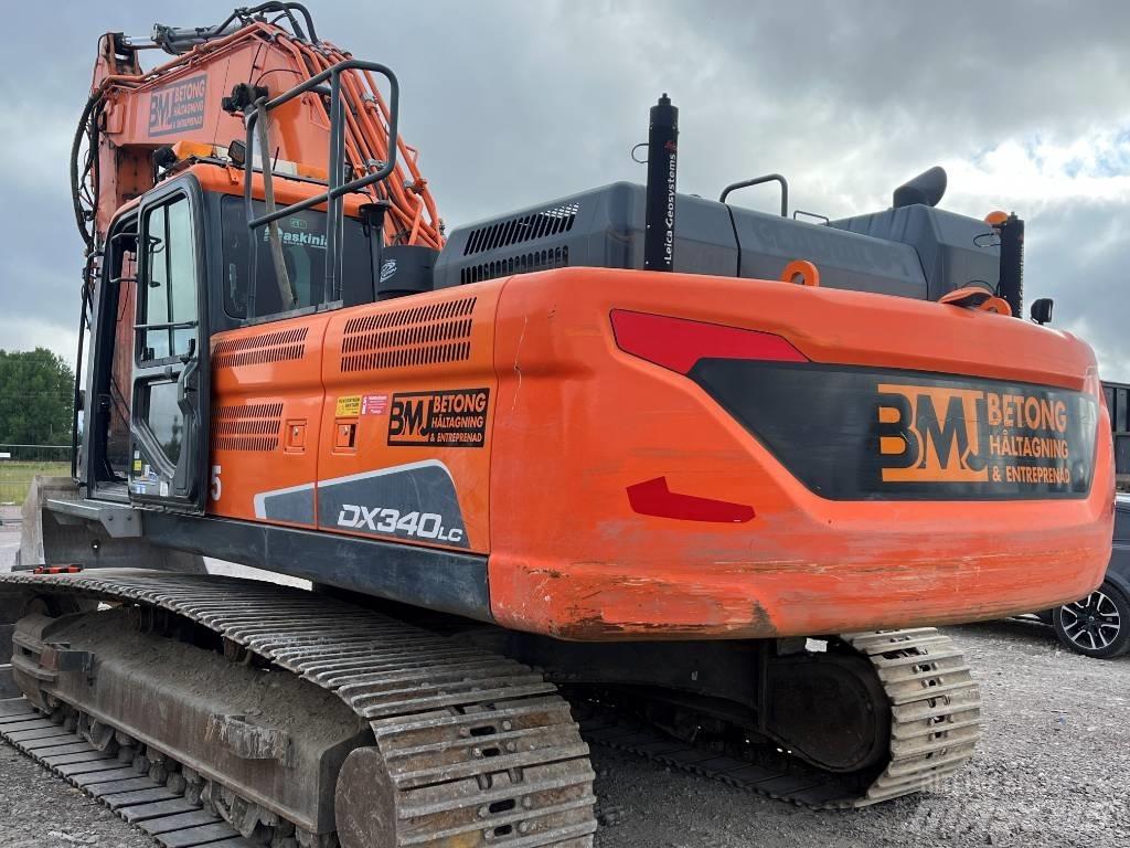 Doosan DX 340 LC-5 Bageri guseničari