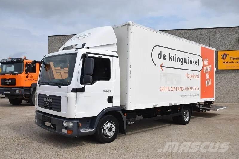 MAN TGL 7.150 Sanduk kamioni