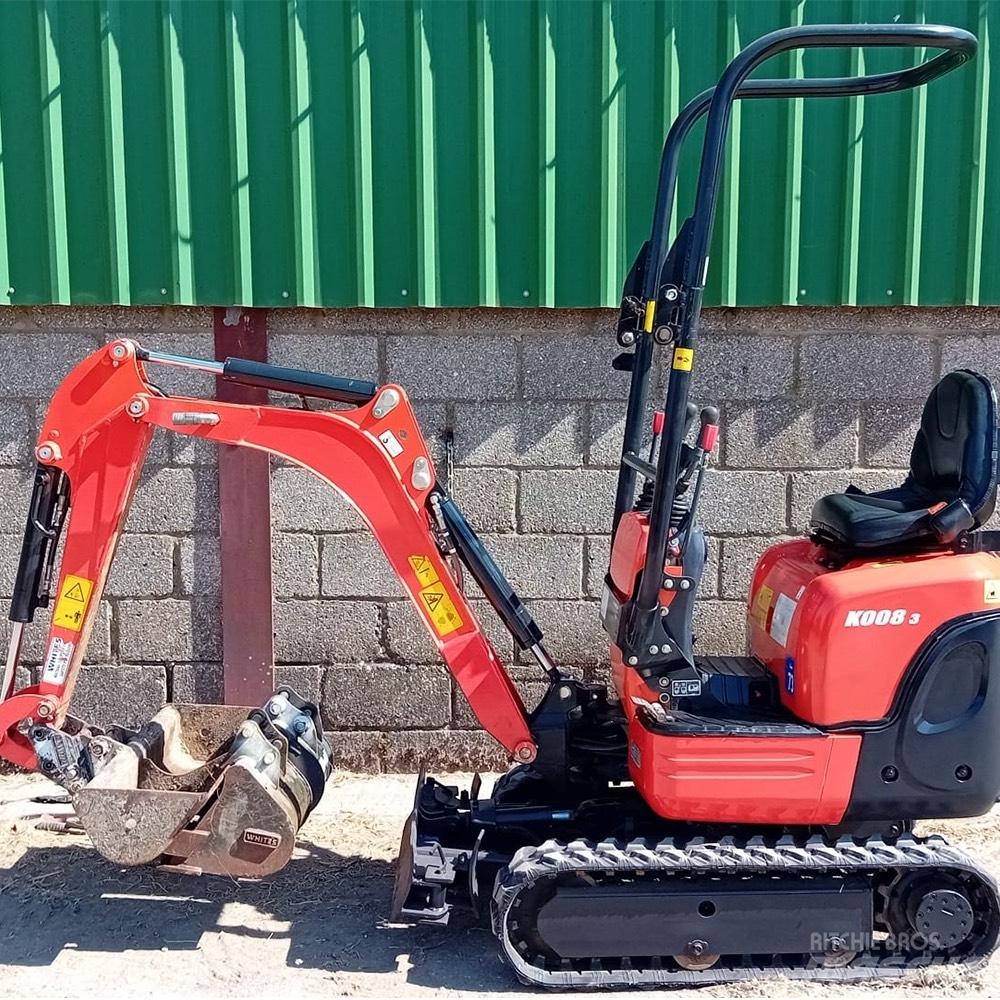 Kubota K008-3 Mini bageri < 7t
