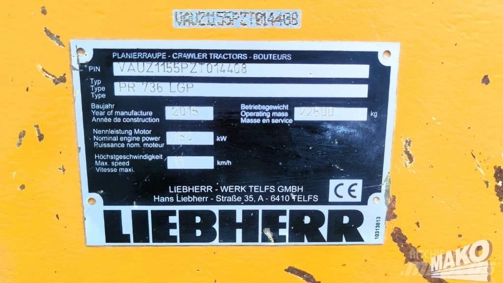 Liebherr PR 736 LGP Buldožeri guseničari