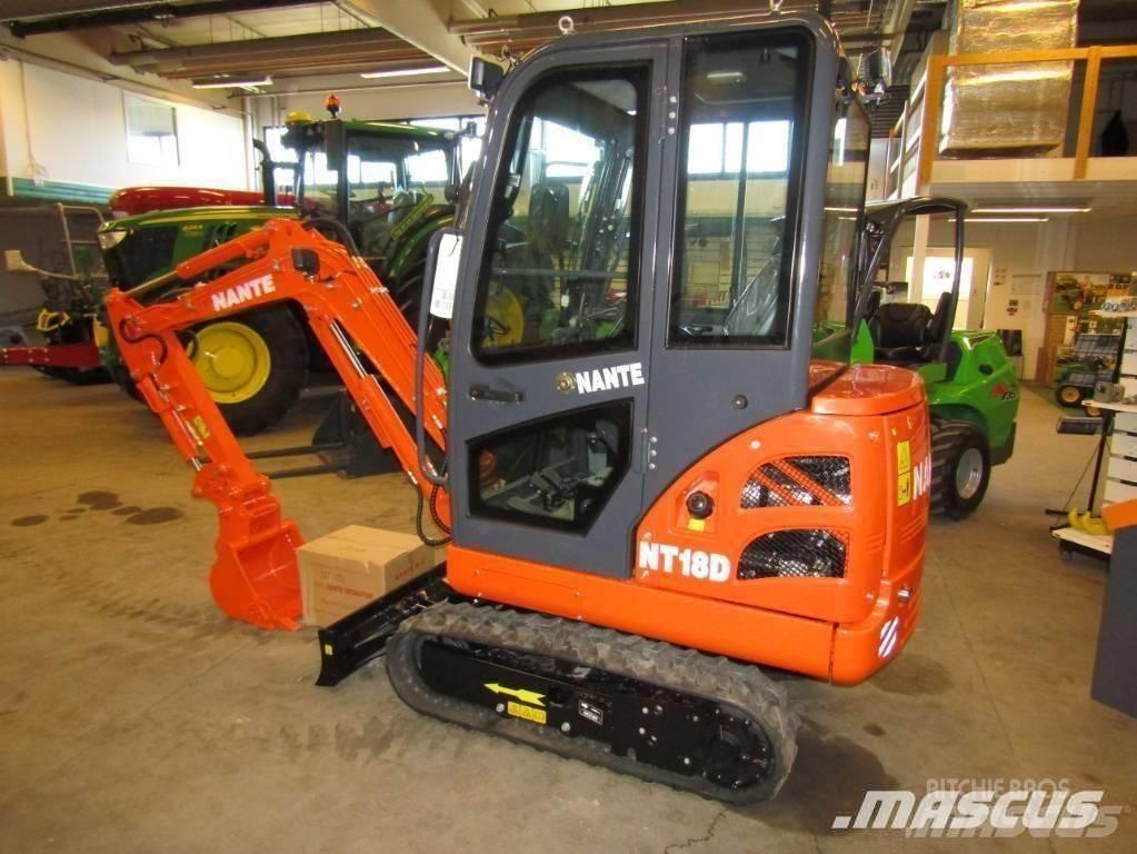 Nante NT 18 D Mini bageri < 7t