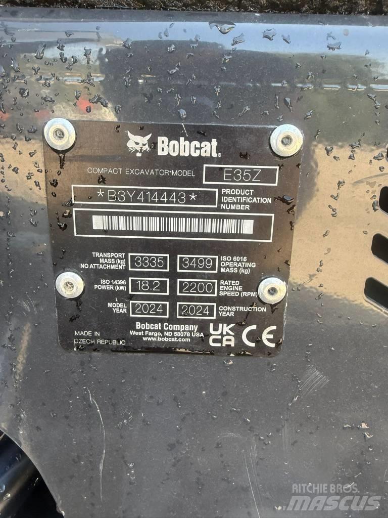 Bobcat E 35, 549h Mini bageri < 7t