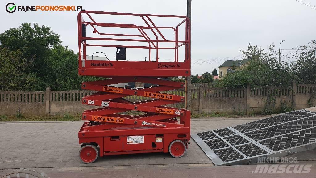 Haulotte Compact 10 Makazaste platforme