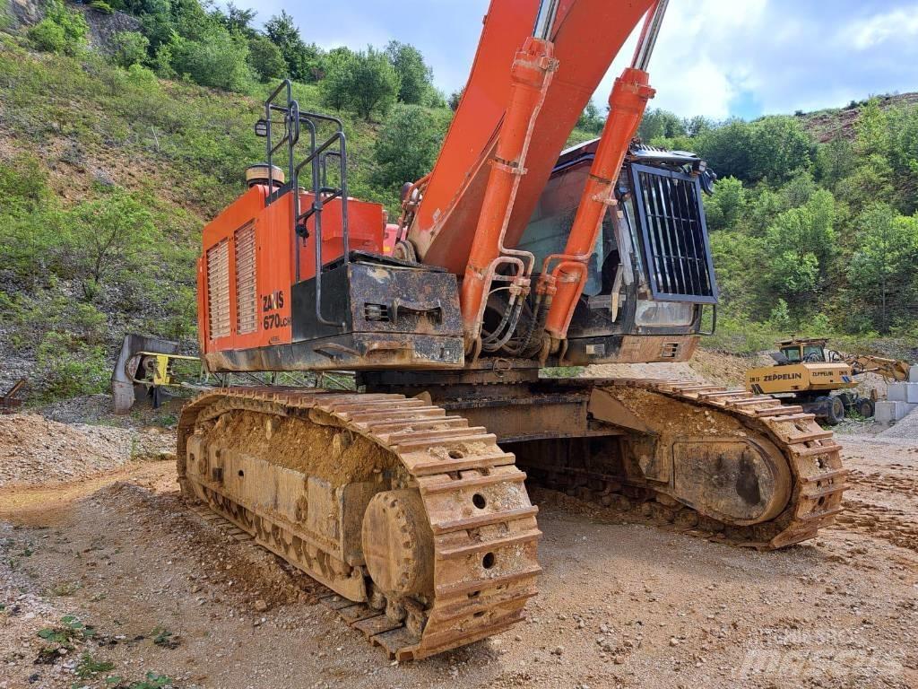 Hitachi ZX670ICH-5B Bageri guseničari