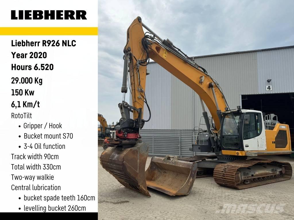 Liebherr R926 Bageri guseničari