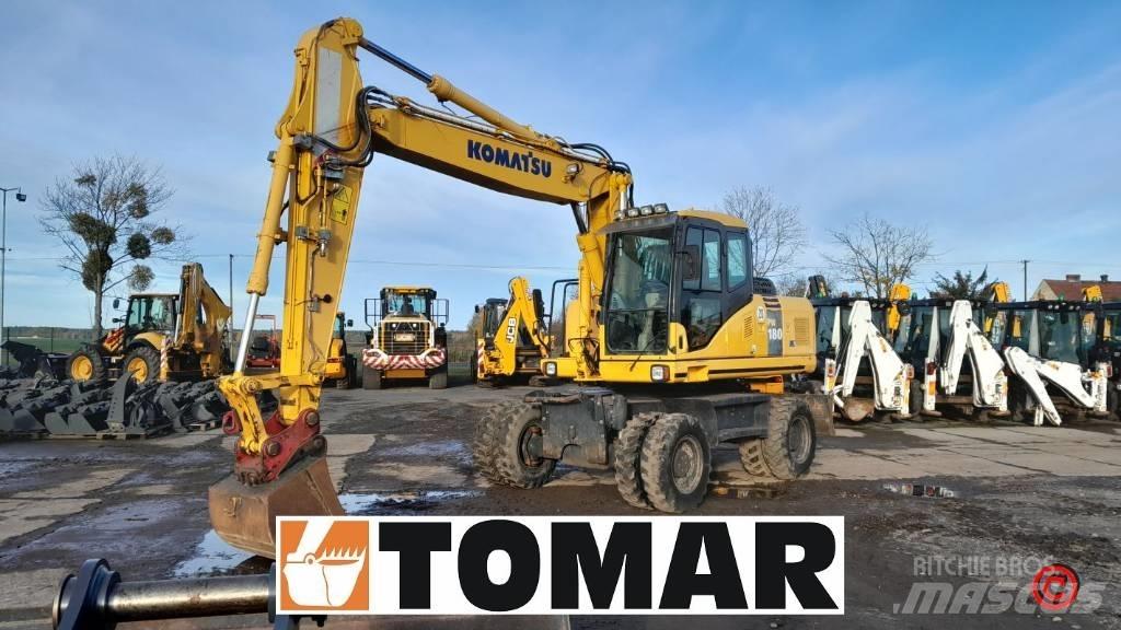 Komatsu PW 180-7 Bageri točkaši