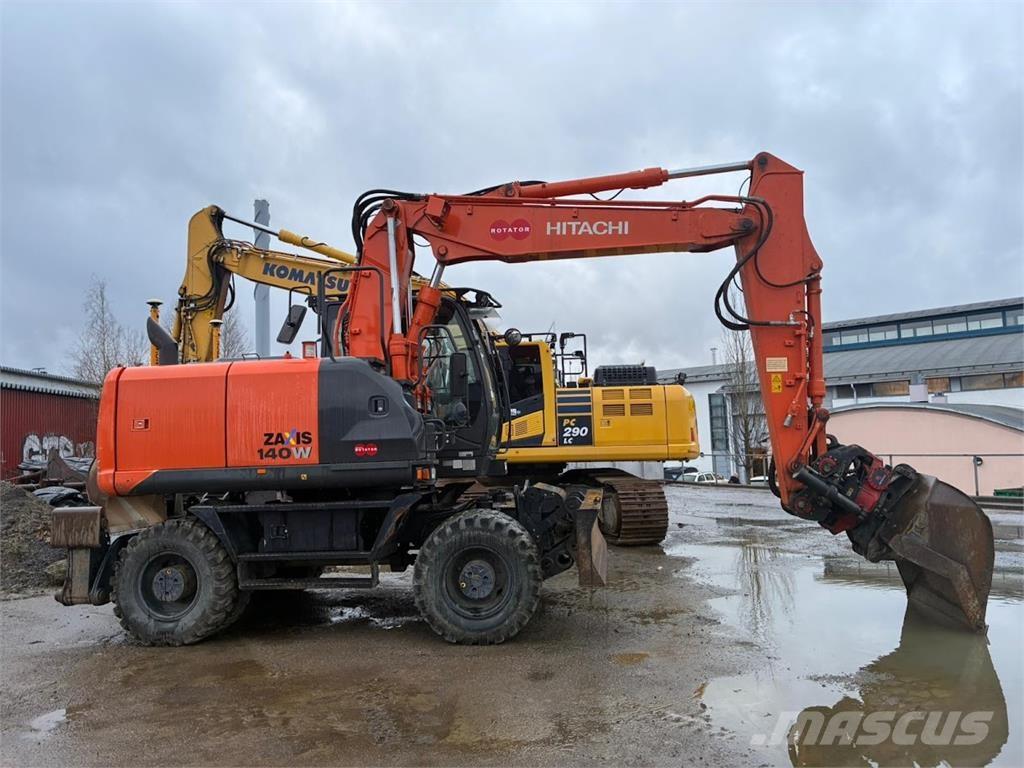 Hitachi ZX140W Bageri točkaši