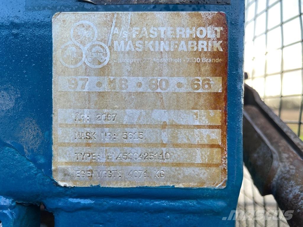 Fasterholt FM 4500 Sistemi za navodnjavanje