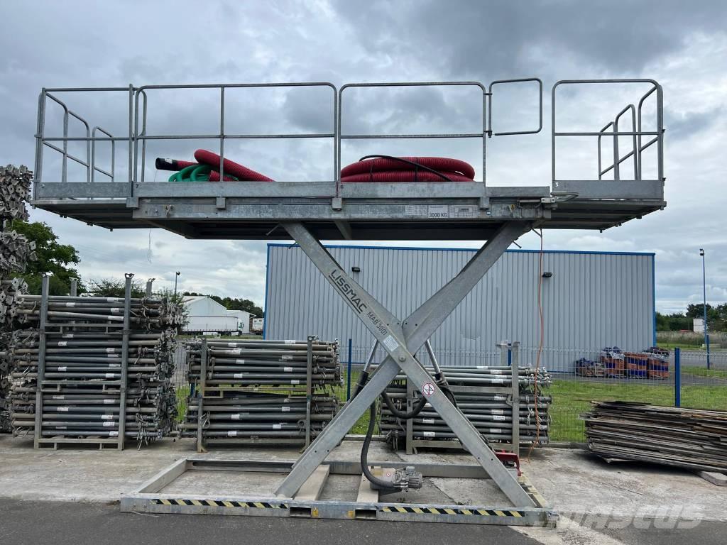 Lissmac MAB 3001 Makazaste platforme