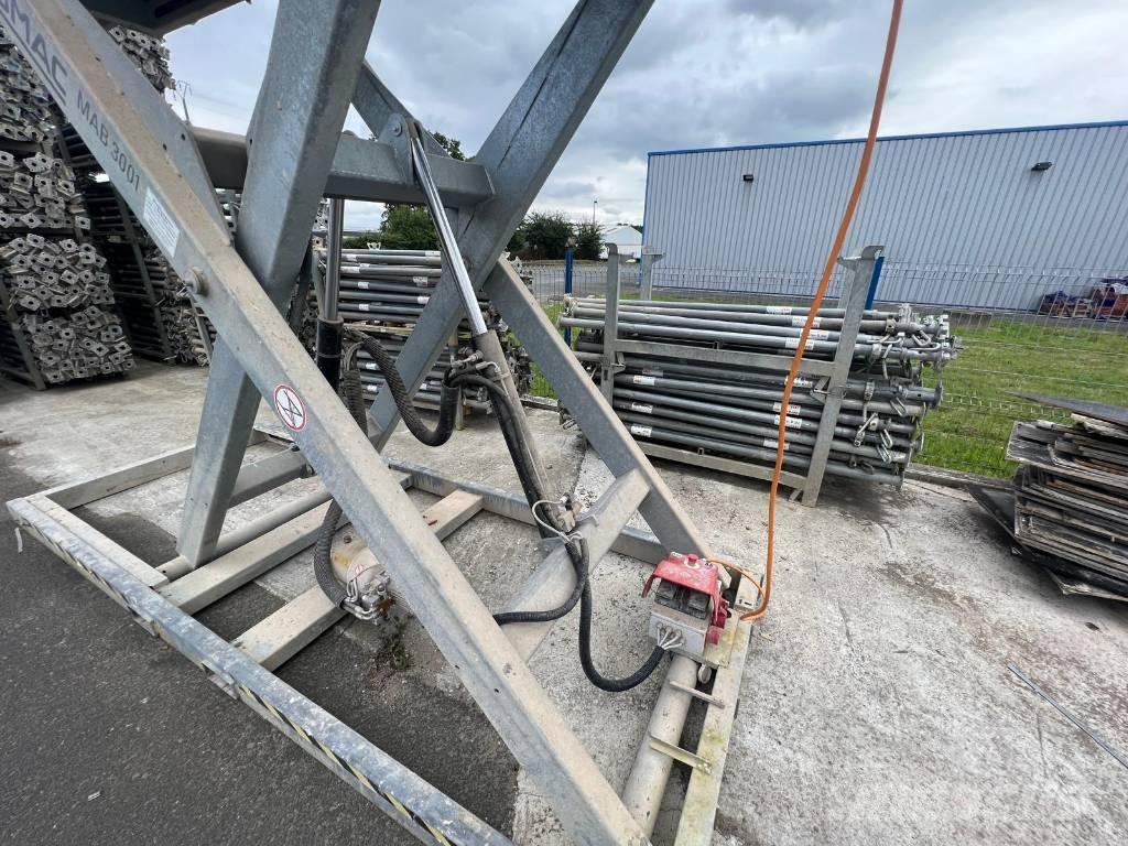 Lissmac MAB 3001 Makazaste platforme