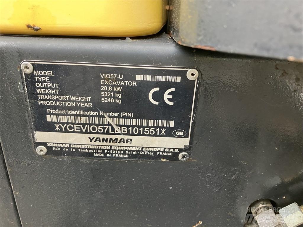 Yanmar Vio 57 U Mini bageri < 7t