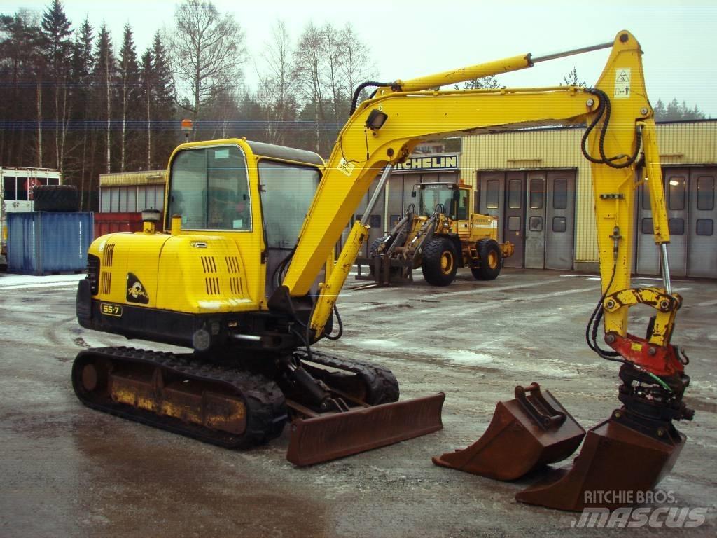 Hyundai Robex 55-7 Mini bageri < 7t