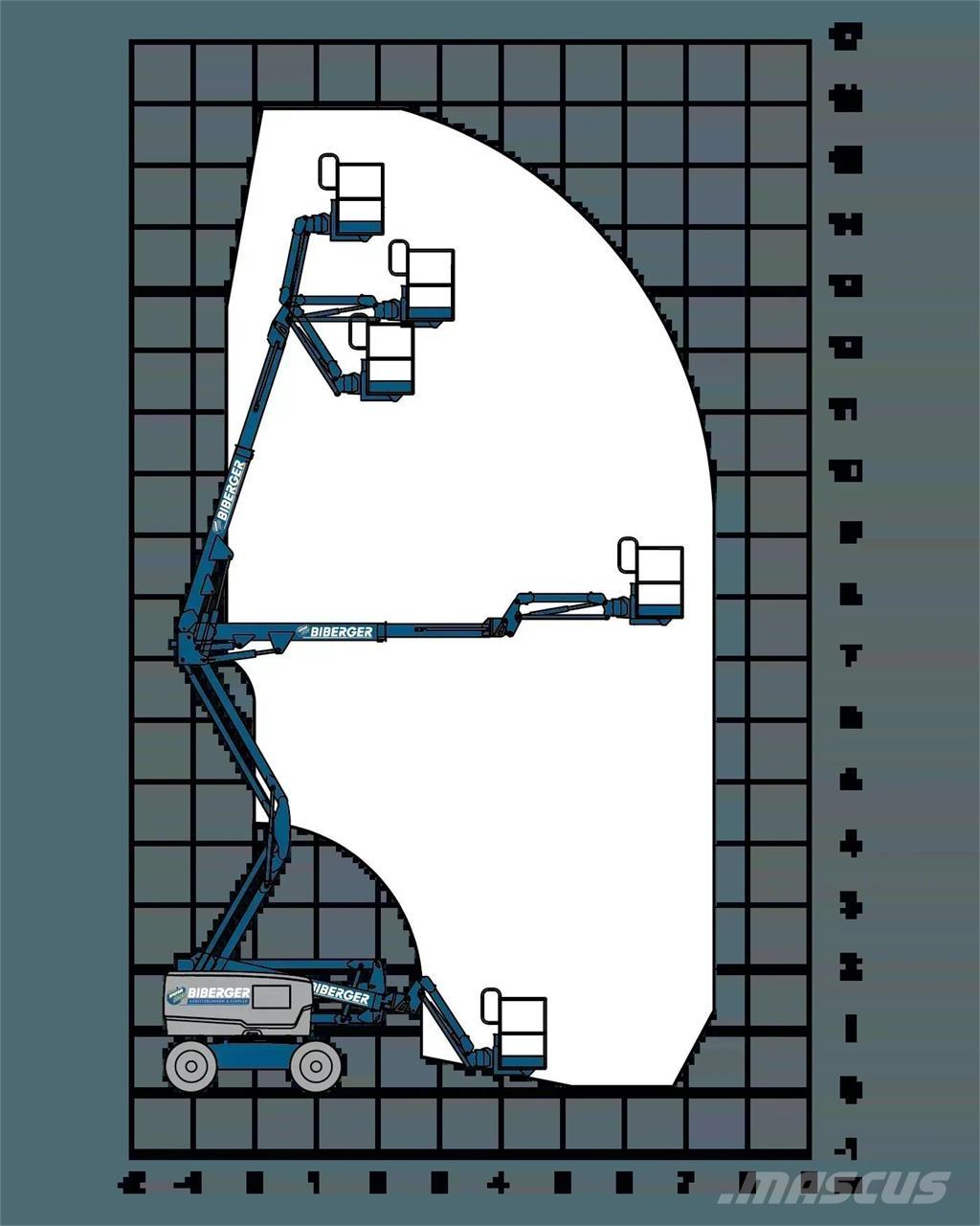 JLG E450AJ Zglobne podizne platforme