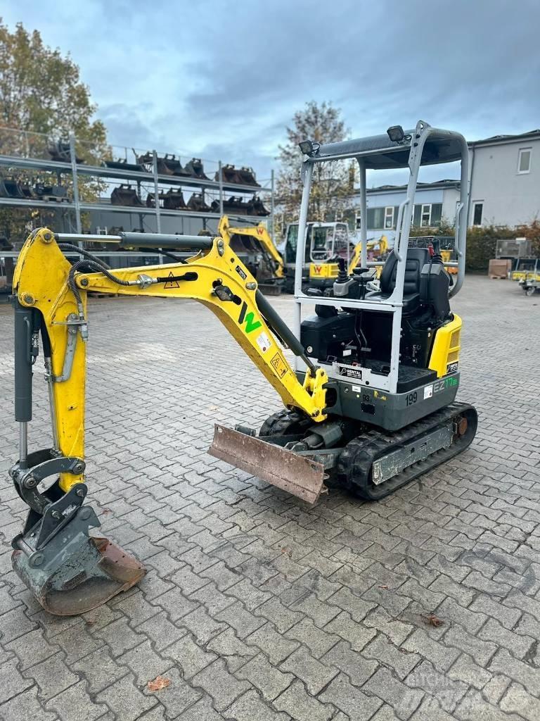 Wacker Neuson EZ17e Bageri guseničari