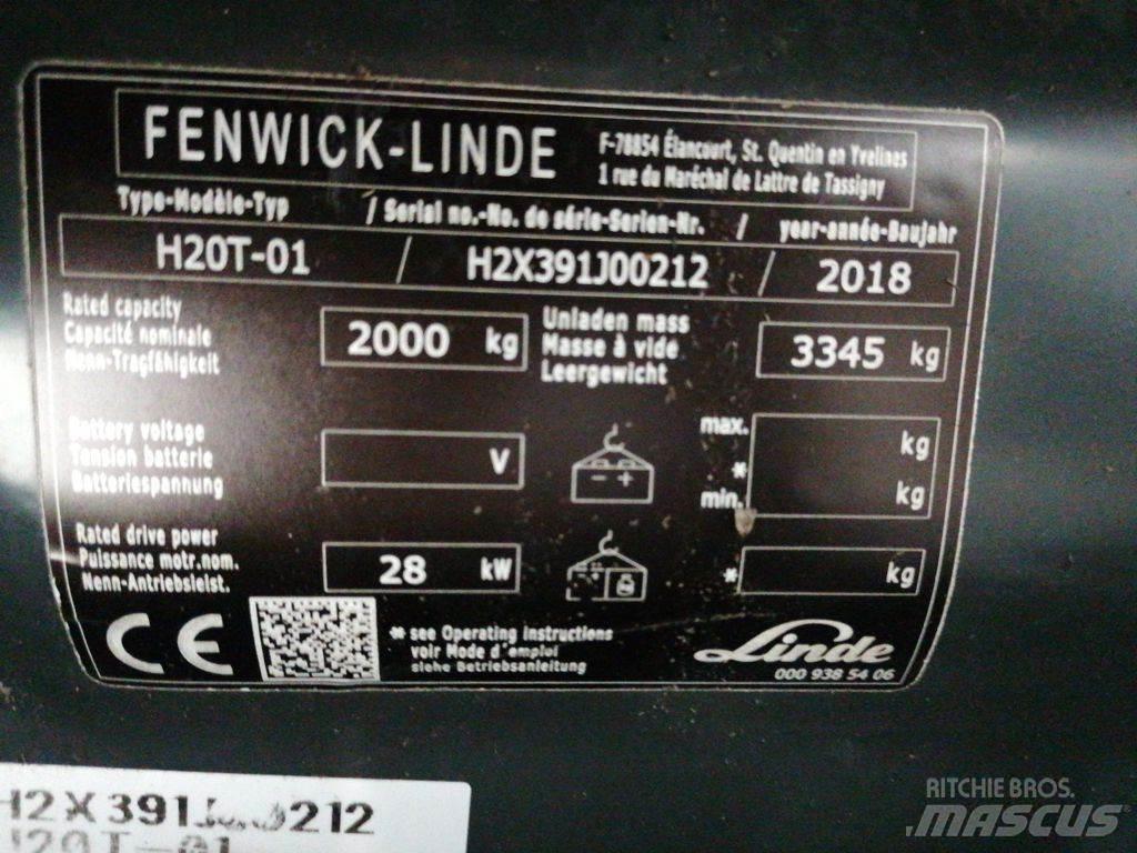 Linde H20T-01 Plinski viljuškari