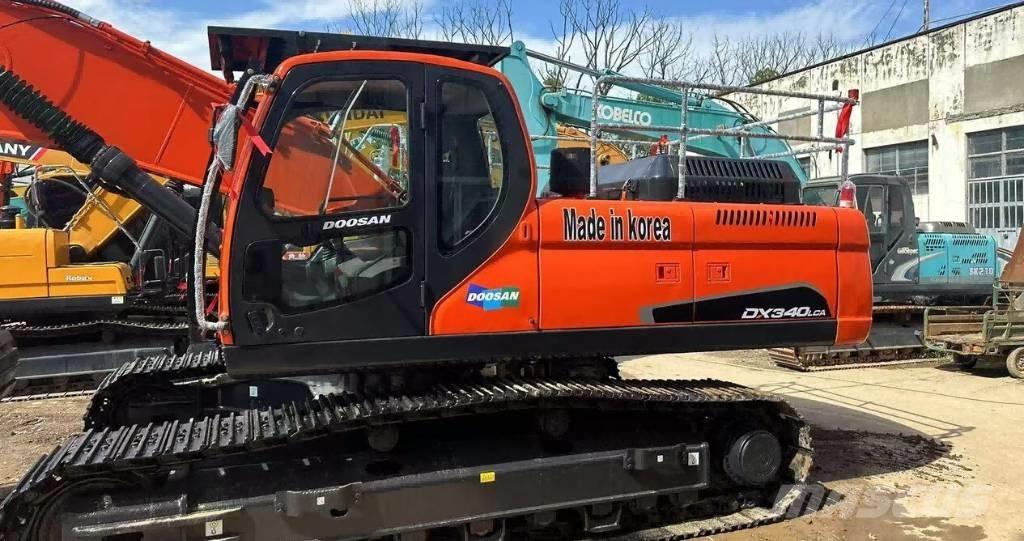 Doosan DX340 Bageri guseničari