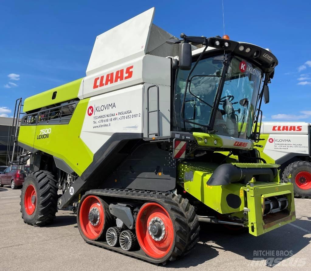 CLAAS Lexion 7500 TT Kombajni