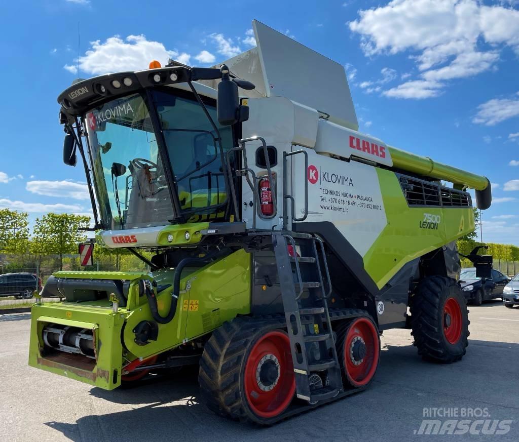 CLAAS Lexion 7500 TT Kombajni