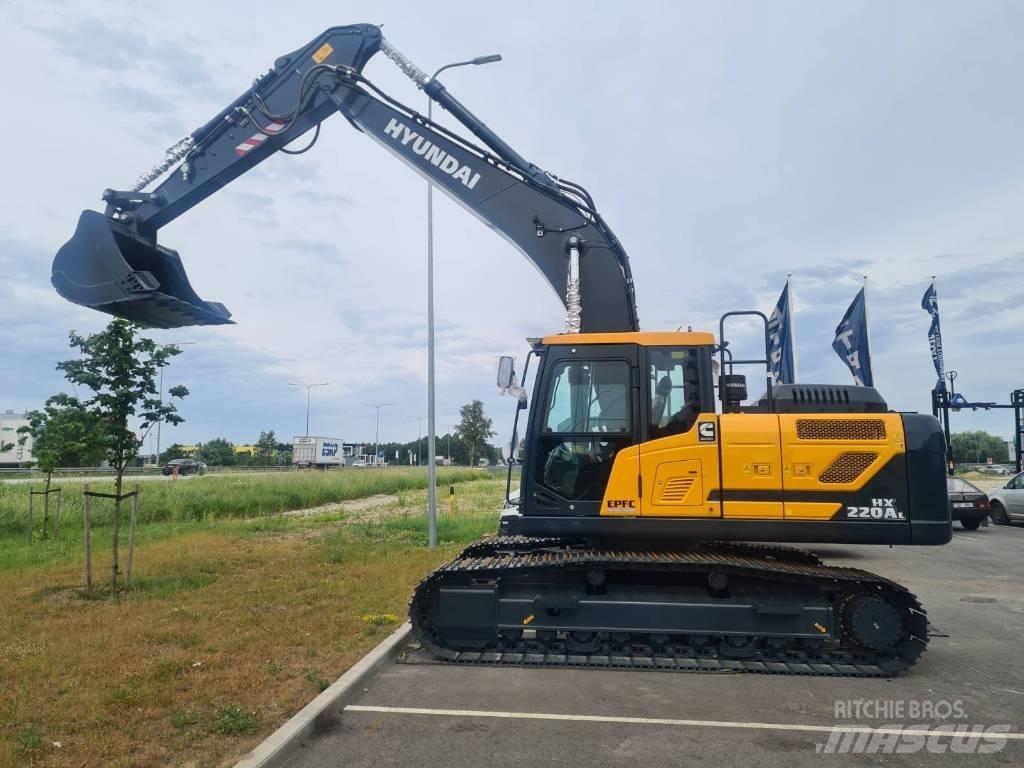 Hyundai HX220AL Bageri guseničari