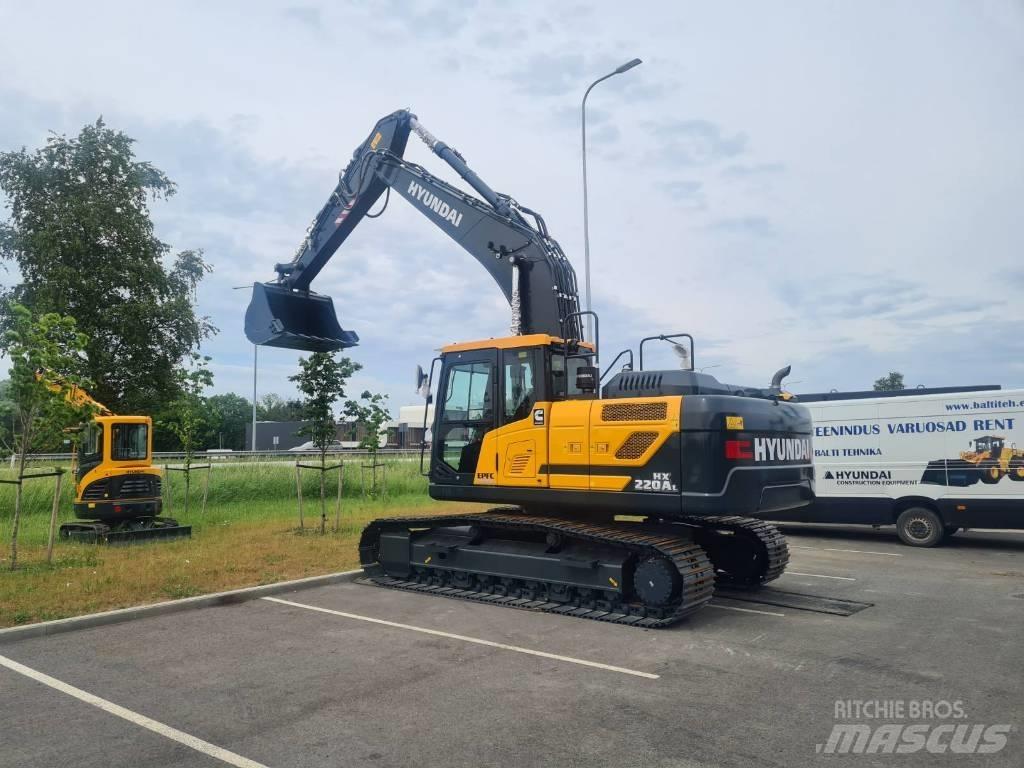 Hyundai HX220AL Bageri guseničari