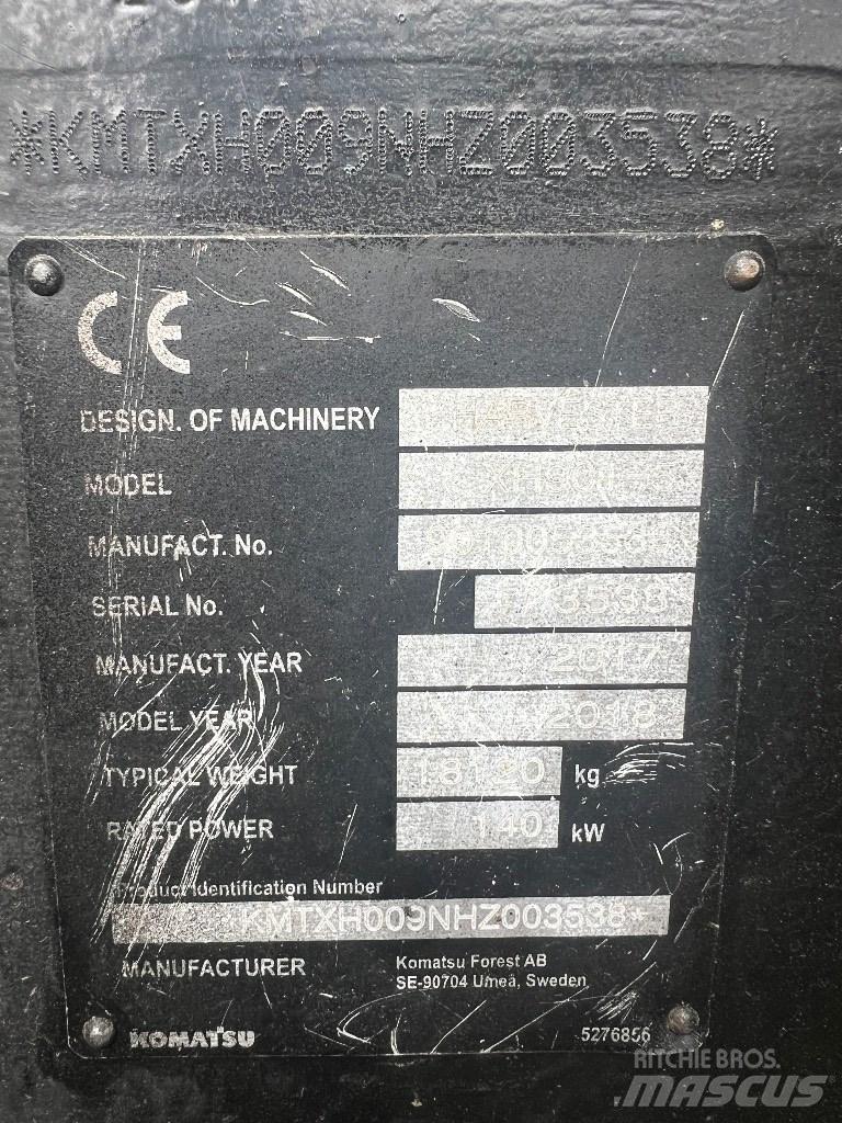 Komatsu 901 Harversteri