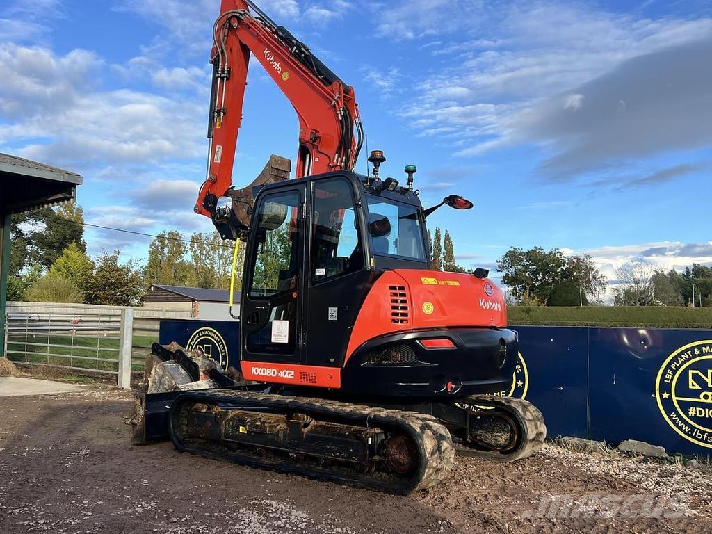 Kubota KX080-4a2 Polovni specijalni bageri
