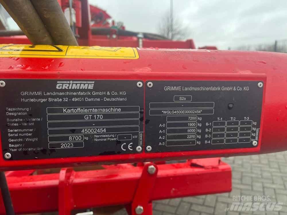 Grimme GT 170 Kombajni i kopači za krompir