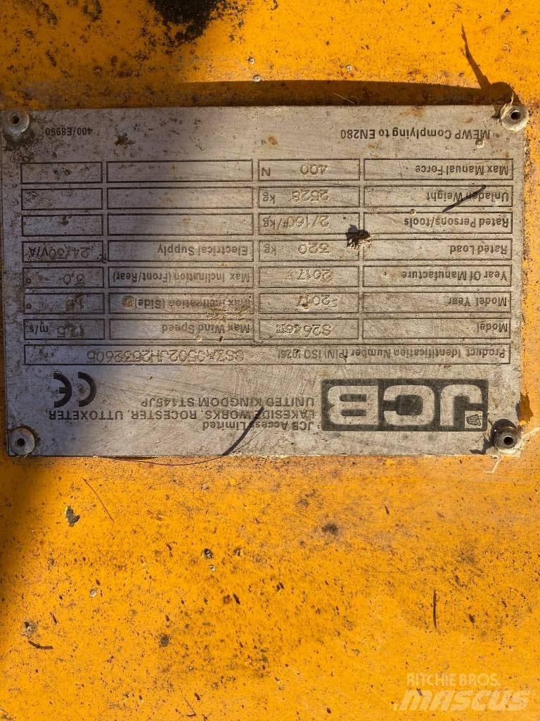 JCB S 2646 E Makazaste platforme