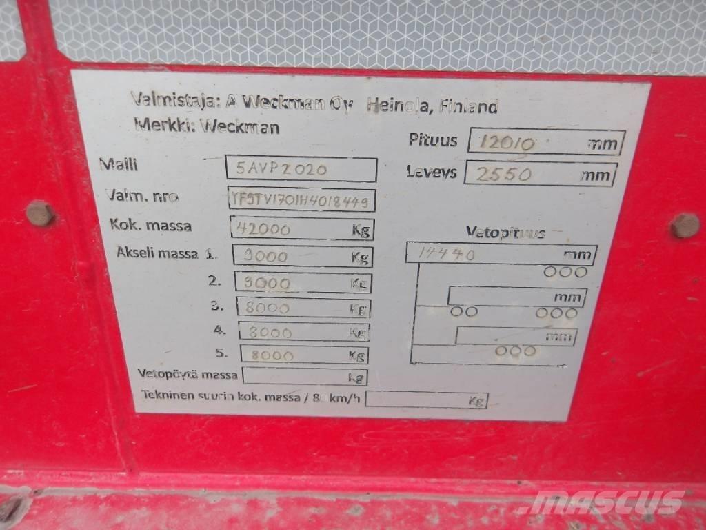 Weckman 5 AVP Prikolice za stabla