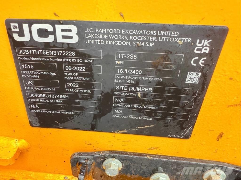 JCB 1 T-2S5 Damperi za gradilište