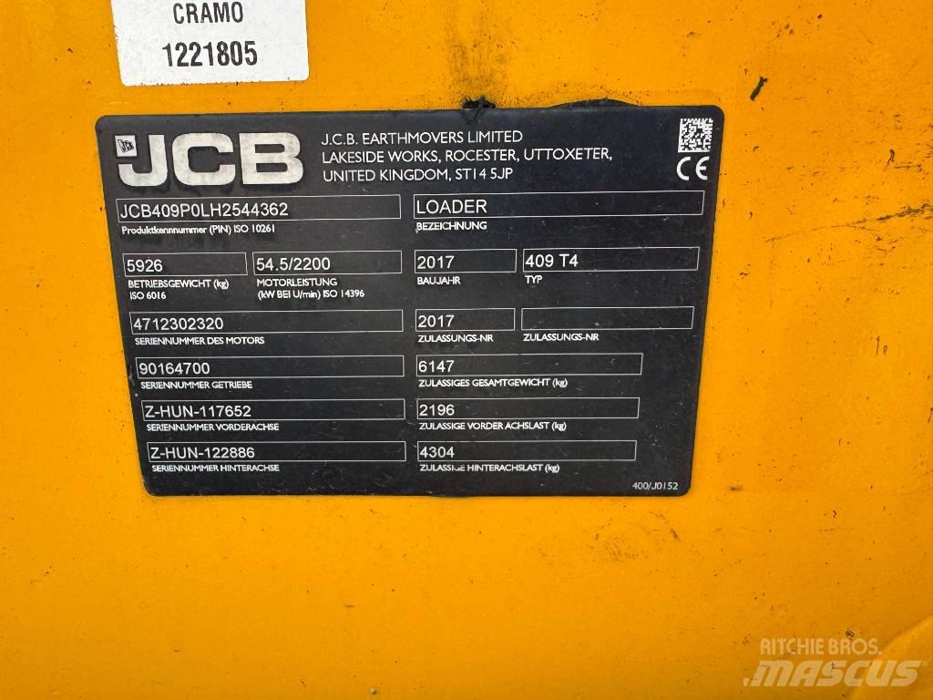 JCB 409 Utovarivači na točkove